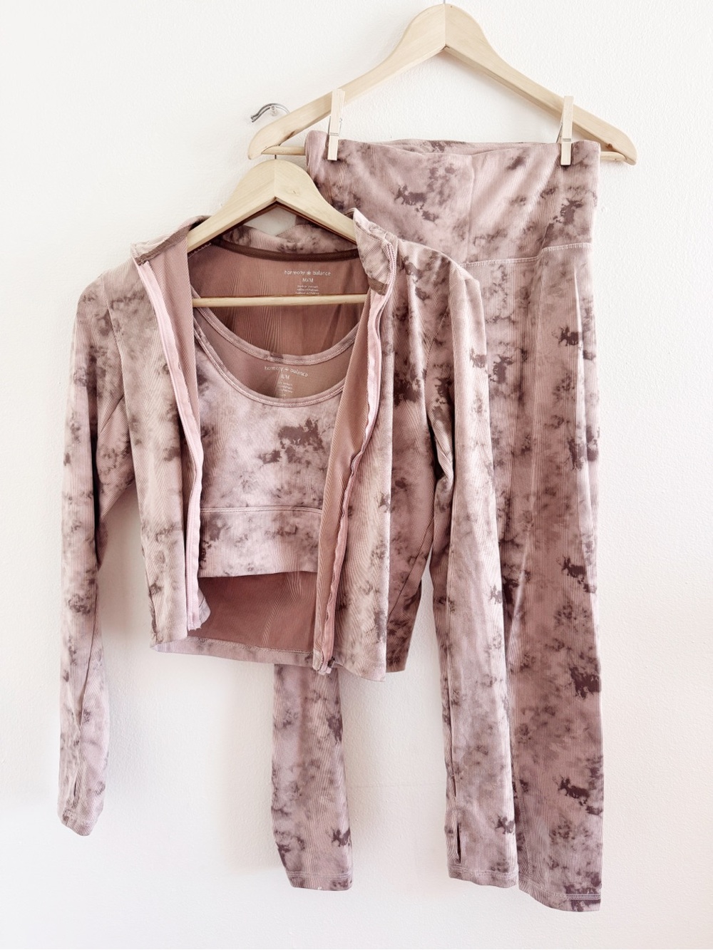 Harmony & Balance Tie-Dye Cozy 3 piece Active Set medium